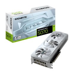 GIGABYTE GeForce RTX 5070 EAGLE OC ICE SFF 12G Tarjeta Gráfica - 12GB GDDR7, 192 bits, PCI-E 5.0, XXXX MHz Core Clock, 3 x DP 2.