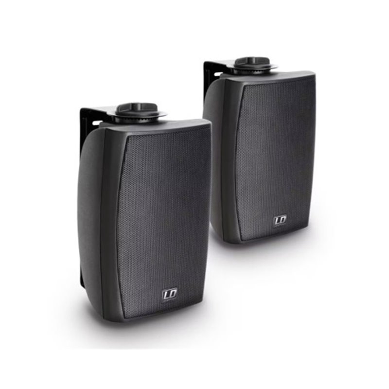 LD SYSTEMS INTEGRATION SERIE CONTRACTOR (LDCWMS42B) 4" 2-WAY WALL MOUNT SPEAKER BLACK (PAIR) WARRANTY 2 YEARS (PU4)