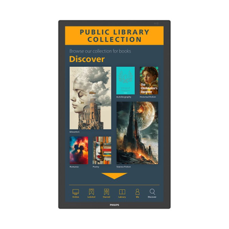 Philips 3000 series 43BDL3751T/00 pantalla de señalización Panel plano interactivo 108 cm (42.5") LCD Wifi 450 cd / m² 4K Ultra 