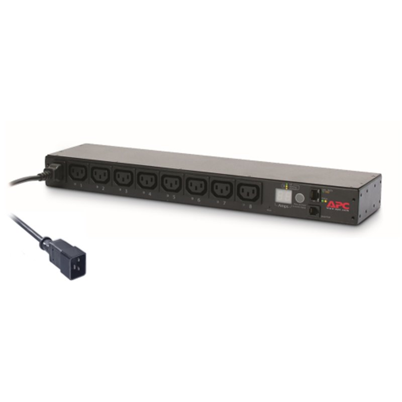 APC AP7921B unidad de distribución de energía (PDU) 8 salidas AC 0U/1U Negro