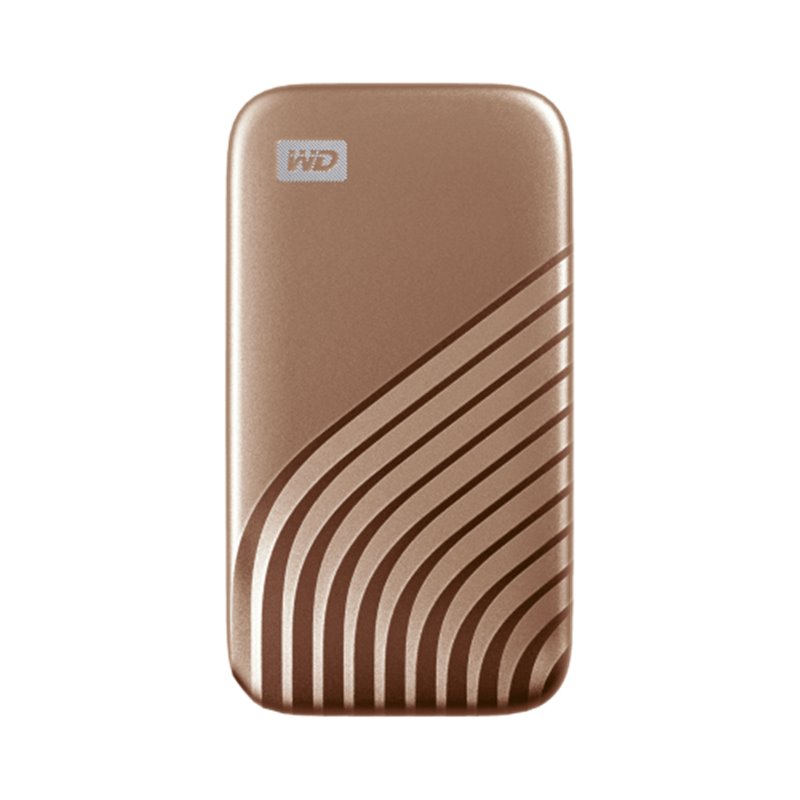 Western Digital My Passport SSD 2 TB USB Tipo C 3.2 Gen 2 (3.1 Gen 2) Oro