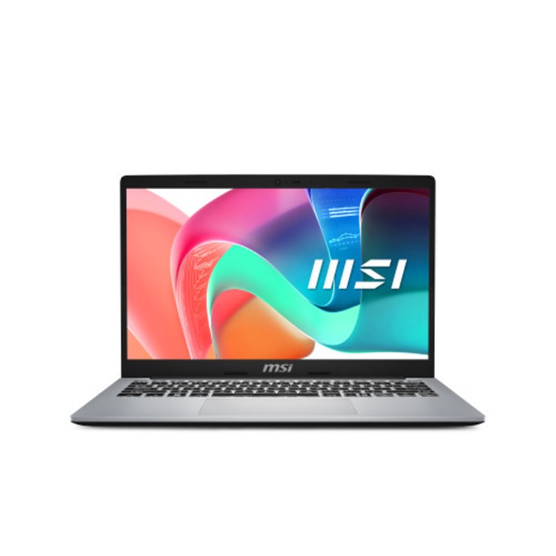 MSI Modern 14 F13MG-210ES Intel® Core™ i7 i7-1355U Portátil 35,6 cm (14") Full HD 16 GB DDR4-SDRAM 512 GB SSD Wi-Fi 6E (802.11ax