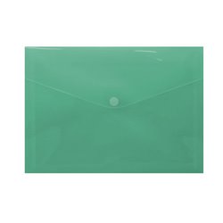 SOBRE PORTADOCUMENTOS CON VELCRO A4 VERDE POLIPROPILENO INGRAF 332733