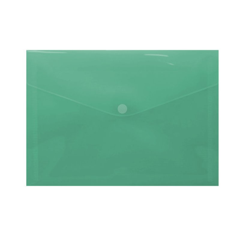 SOBRE PORTADOCUMENTOS CON VELCRO A4 VERDE POLIPROPILENO INGRAF 332733