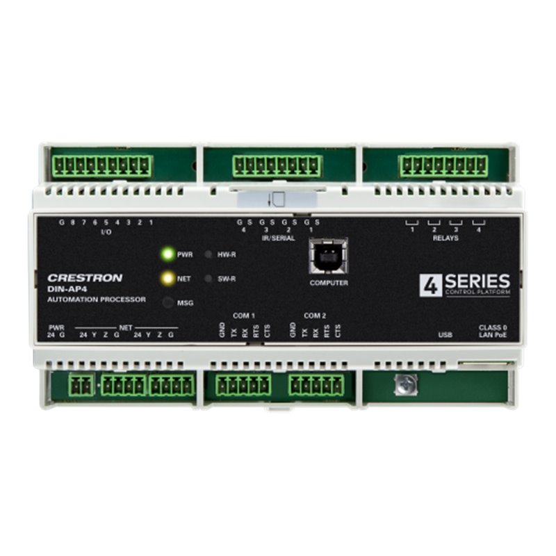 CRESTRON 4-SERIES DIN RAIL CONTROL SYSTEM (DIN-AP4) 6510417
