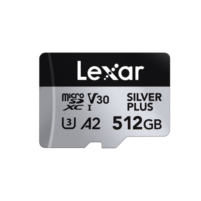 Lexar Professional SILVER PLUS 512 GB MicroSDXC UHS-I