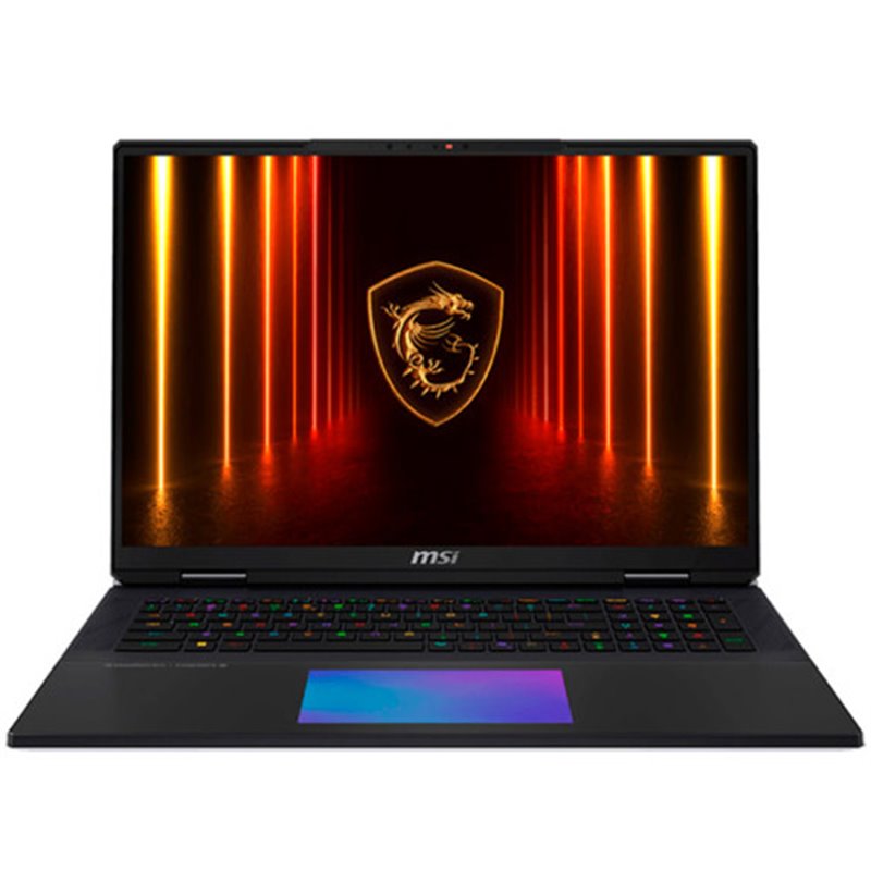 MSI PORTATIL TITAN 18 HX AI A2XWIG-245ES. 18" 16:10 UHD+ (3840X2400) 120HZ, IPS. INTEL CORE ULTRA 9 285HX. NVIDIA GEFORCE RTX 50