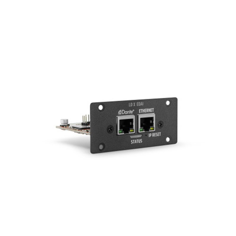 LD SYSTEMS INTEGRATION SERIE IPA (LDXEDAI) ETHERNET & DANTE AUDIO INTERFACE EXPANSION CARD FOR IPA SERIES WARRANTY 5 YEARS (PU20