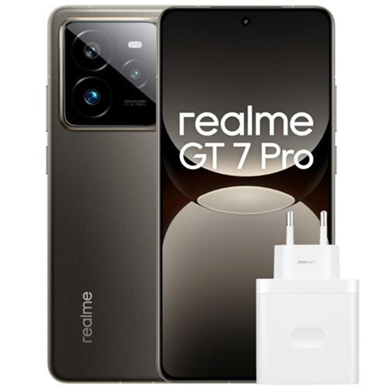 realme GT 7 Pro 17,2 cm (6.78") SIM doble Android 15 5G USB Tipo C 12 GB 512 GB 5800 mAh Gris