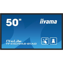 MONITOR IIYAMA 50" PCAP AG BEZEL FREE 40-POINTS, 1920X1080, ANDR. 11,4GB, 32GB, IPS, 24/7, 2XHDMI, DP, 435CDM2 , LANDSC-PORTR-FA