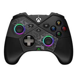 MSI FORCE PRO W CONTROLLER Negro USB 2.0 Gamepad Analógico/Digital Android, PC, Xbox One S, Xbox One X, Xbox Series S, Xbox Seri