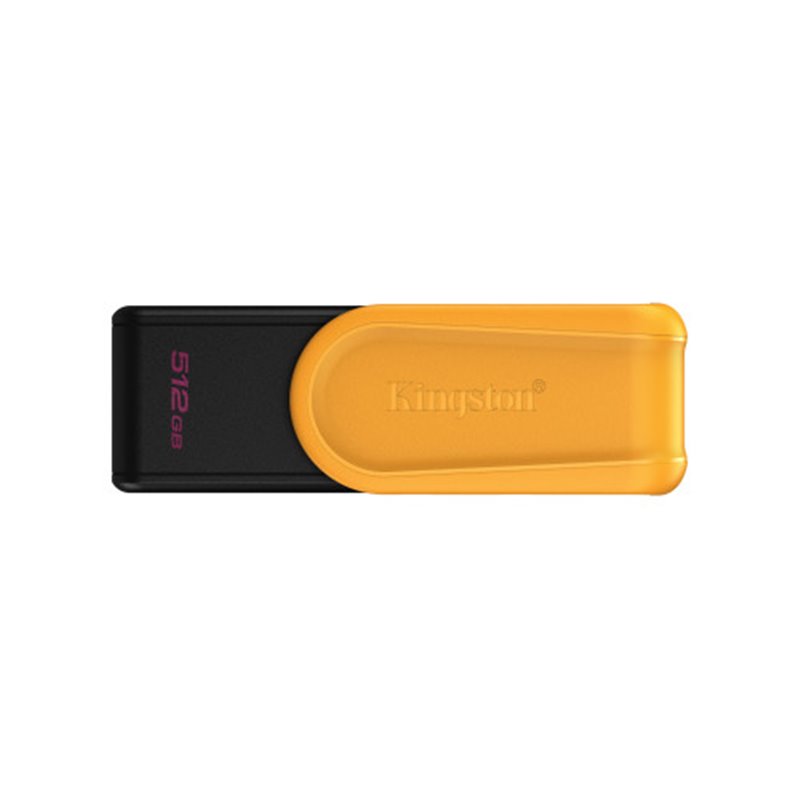 Kingston Technology DataTraveler 512GB Portable USB 3.2 Gen 1 Exodia S (Black/Yellow)