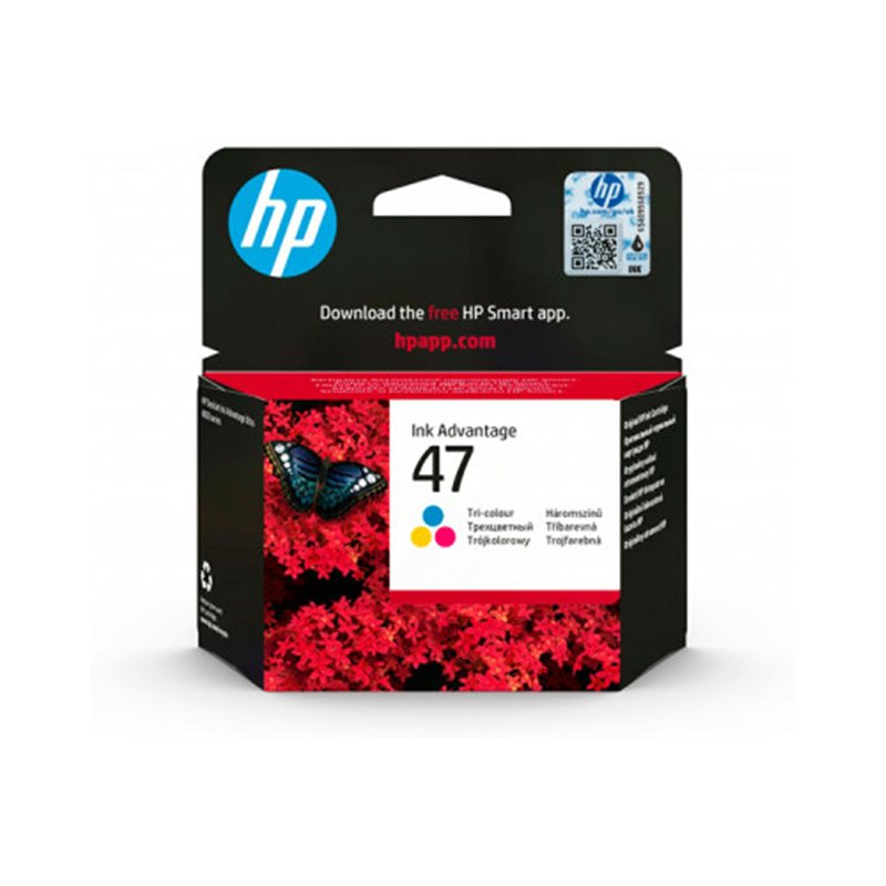 HP Cartucho de Tinta Original 47 tricolor
