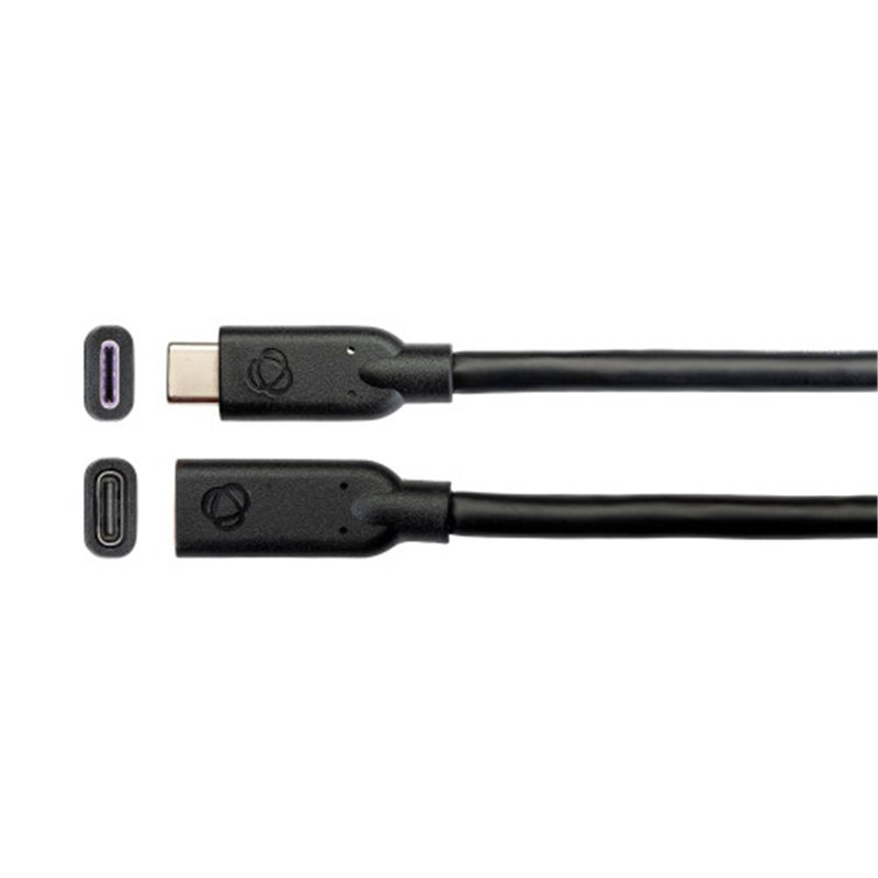 Kramer Electronics PG-U32/FF cambiador de género para cable USB–C Negro