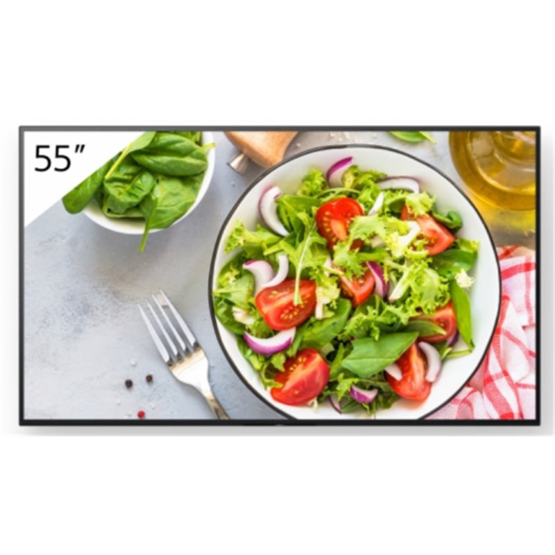 Sony FW-55BZ35L pantalla de señalización Pantalla plana para señalización digital 139,7 cm (55") LCD Wifi 550 cd / m² 4K Ultra H