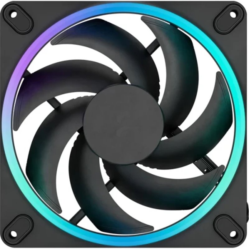 FRACTAL VENTILADOR CAJA  MOMENTUM 14 RGB 3-PACK BLACK FD-F-M