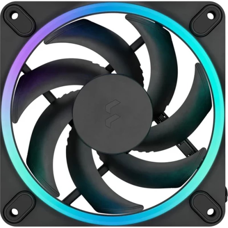 FRACTAL VENTILADOR CAJA  MOMENTUM 12 RGB BLACK FD-F-MR1-1201
