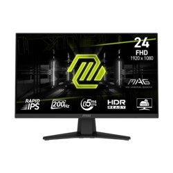 MSI MONITOR MAG 244F. 23.8" RAPID IPS FLAT. 1920X1080. 200HZ