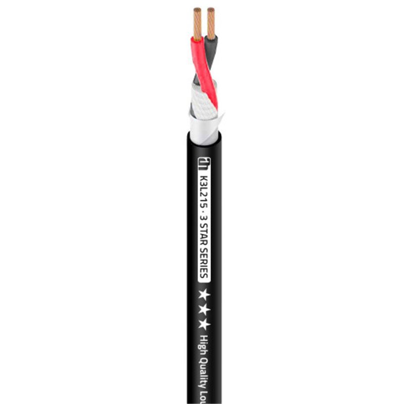 LD SYSTEMS CABLE 3 STAR (K3L215) SPEAKER CABLE, 1.5 MM2 AWG16, 100 M