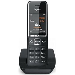 Gigaset COMFORT 550 Teléfono DECT Identificador de llamadas Negro