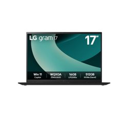 LG Gram 17Z90T Intel Core Ultra 7 255H Portátil 43,2 cm (17") WQXGA 32 GB LPDDR5x-SDRAM 1 TB SSD Wi-Fi 7 (802.11be) Windows 11 H