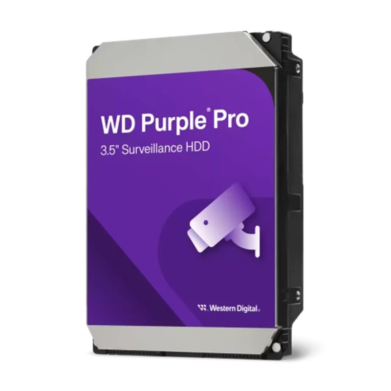 Western Digital Purple Pro WD122PURP disco duro interno 12 TB 7200 RPM 512 MB 3.5" Serial ATA III