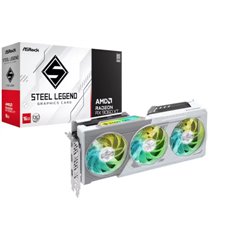 VGA ASROCK RX9060XT SL 16GO,AMD,RX9060XT,16GB,GDDR6,128BIT,2HDMI+2DP (3 VENTILADORES)