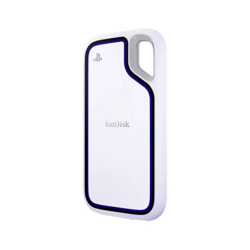 SanDisk SDSSDE62P-1T00-G25 unidad externa de estado sólido 1 TB USB Tipo C 3.2 Gen 2 (3.1 Gen 2) Blanco