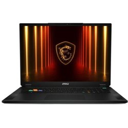 MSI PORTATIL STEALTH 18 HX AI A2XWJG-048XES. 18" 16:10 QHD+ (2560X1600), 240HZ, IPS. INTEL CORE ULTRA 9 275HX. NVIDIA GEFORCE RT