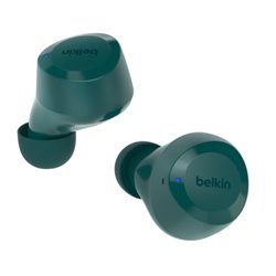 Belkin SoundForm Bolt Auriculares Inalámbrico Dentro de oído Llamadas/Música/Deporte/Uso diario Bluetooth Verde azulado