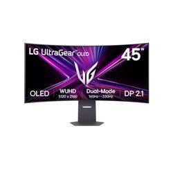 LG UltraGear pantalla para PC 114,3 cm (45") 5120 x 2160 Pixeles OLED Negro