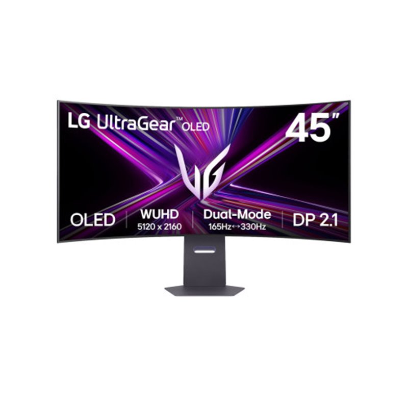 LG UltraGear pantalla para PC 114,3 cm (45") 5120 x 2160 Pixeles OLED Negro