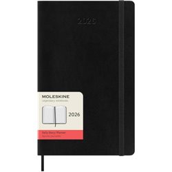 AGENDA 2026 TAPA BLANDA 12 MESES DIARIA L (13 X 21 CM) NEGRA MOLESKINE DSB12DC3Y26