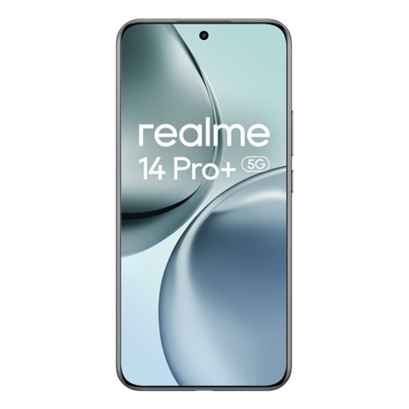 realme 14 Pro+ 5G 17,4 cm (6.83") SIM doble Android 15 USB Tipo C 8 GB 256 GB 6000 mAh Gris