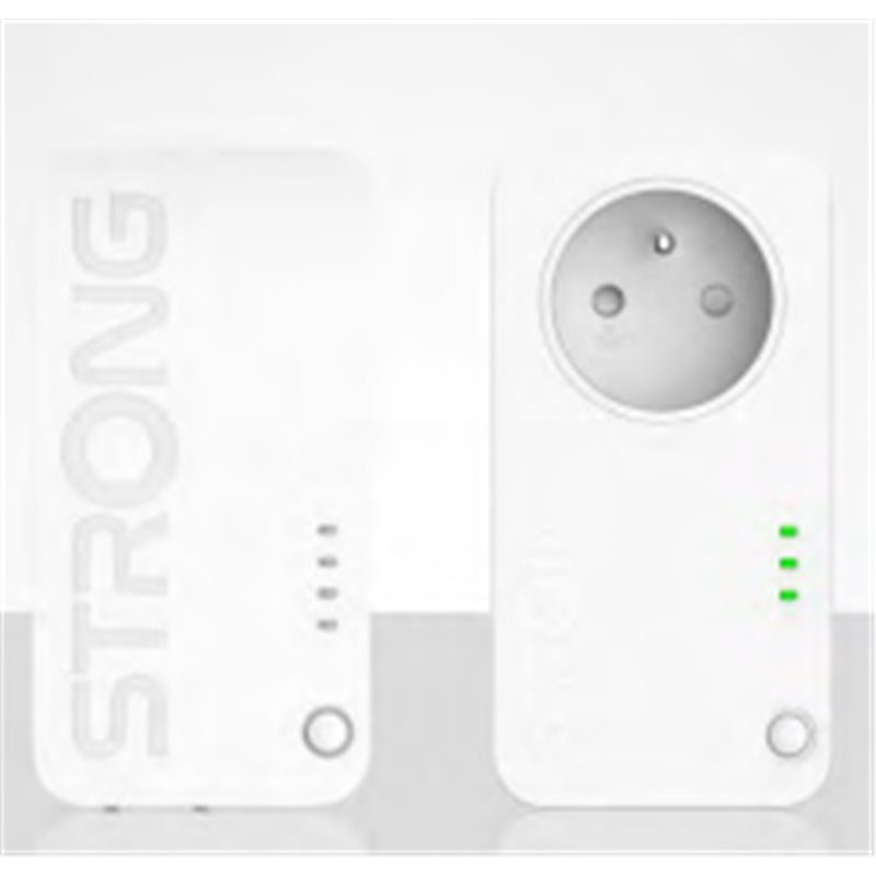Strong Powerline Wi-Fi 1000S Duo 1000 Mbit/s Ethernet Wifi Blanco 1 pieza(s)