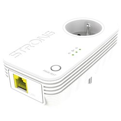 Strong PL1000SDUOEU adaptador de red PowerLine 1000 Mbit/s Ethernet Blanco 1 pieza(s)
