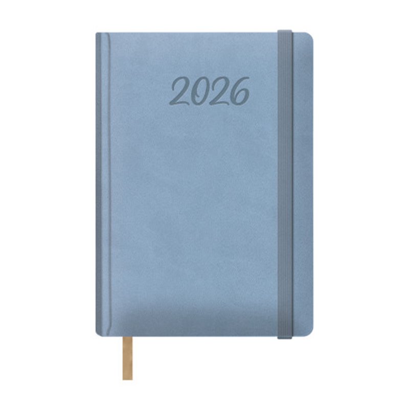 AGENDA 2026 SAMBA DÍA PÁGINA 15 X 21 CM. COLOR AZUL CLARO DOHE 13187 - 26