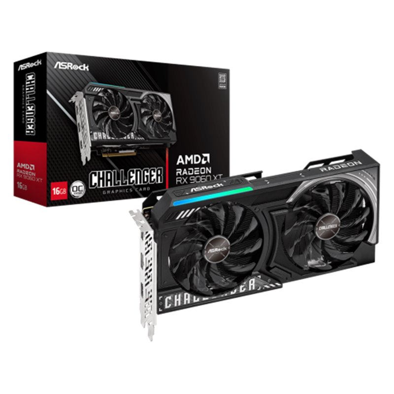 Asrock AMD Radeon RX 9060 XT Challenger 16GB OC GDDR6