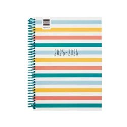 AGENDA ESCOLAR 2025-2026 DIVA 4º 155X212 SEMANA VISTA HORIZONTAL COLORS+ FINOCAM 536140526