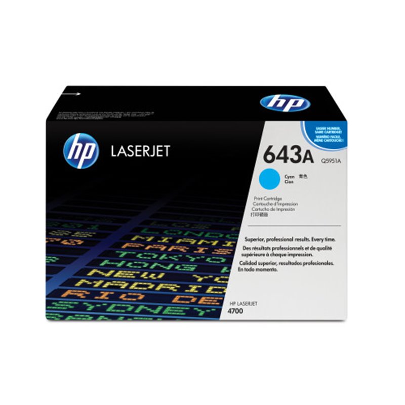 HP 643A TONER HP643A CIAN (Q5951A)
