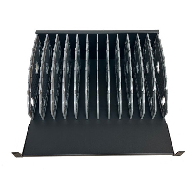 Ewent EW1721 organizador para estación de carga Acrilonitrilo butadieno estireno (ABS), Metal, Plástico Negro