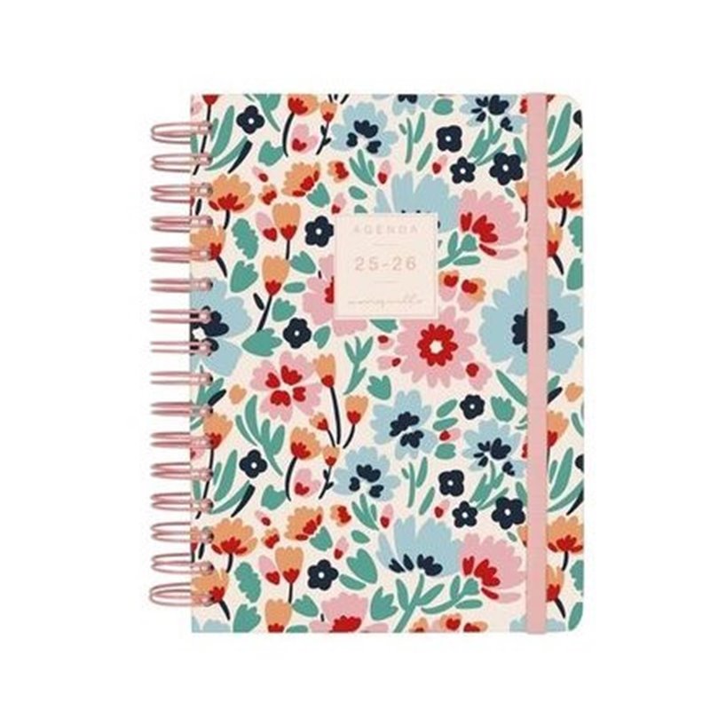 AGENDA ESCOLAR 2025-2026 MONIQUILLA E10-155X212 1DIA PAGINA DALIA+ FINOCAM 646020326