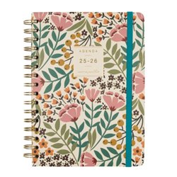 AGENDA ESCOLAR 2025-2026 MONIQUILLA E10-155X212 SEMANA VISTA HORIZONTAL JARDIN+ FINOCAM 646010226