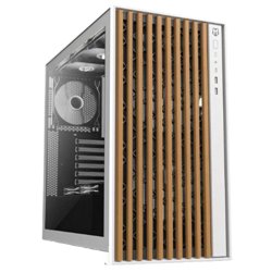 NOX NXHUMMERELEMENT carcasa de ordenador Torre Blanco, Madera