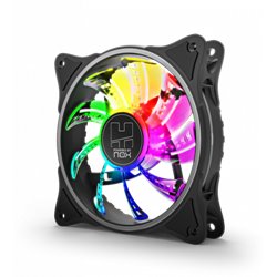 NOX VENTILADOR CAJA HUMMER A-FAN ARGB INNER GLOW FAN. 120mm