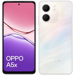 OPPO A5x 16,9 cm (6.67") SIM doble 4G USB Tipo C 4 GB 128 GB 6000 mAh Blanco