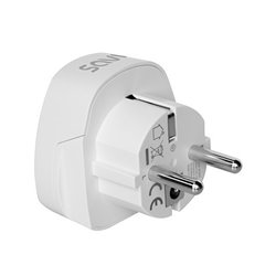 ADAPTADOR ENCHUFE VIAJE UK A ESPAÑA SAVIO AP-02