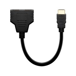 ADAPTADOR HDMI (M) A HDMI (H) SAVIO AK-77