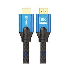 CABLE HDMI 2.1 (M) TRENZADO 8K SAVIO CL-169 5M