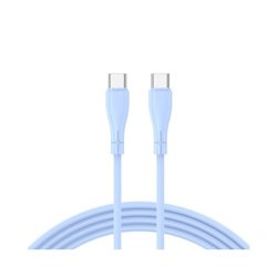 CABLE COOL USB-C A USB-C 1M SILICONA BLUE